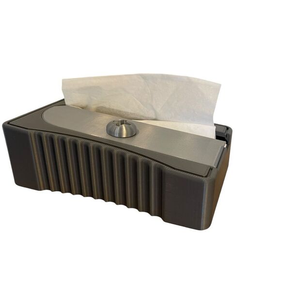 Vintage Twist Pencil Sharpener Tissue Box – Functional Décor with a Retro Look! - Picture 5 of 15